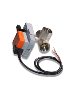 Mixing valve 3-way 1.25" 24V-0-10V